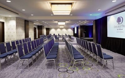 Meeting room at DoubleTree By Hilton Montreal.