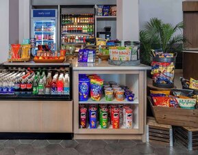 Snack bar at Hilton Garden Inn Calgary Airport.