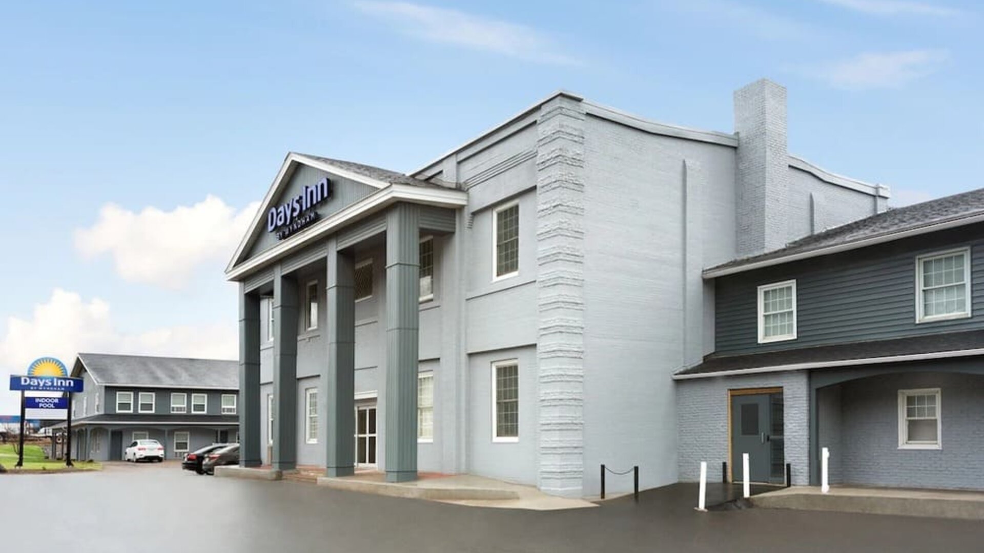 Property exterior at Days Inn By Wyndham Saint John New Brunswick.