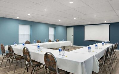Meeting room at Days Inn By Wyndham Saint John New Brunswick.