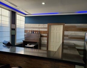 Hotel bar at Days Inn By Wyndham Saint John New Brunswick.