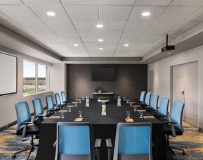 Meeting room at Crowne Plaza Saint John Harbour View By IHG.