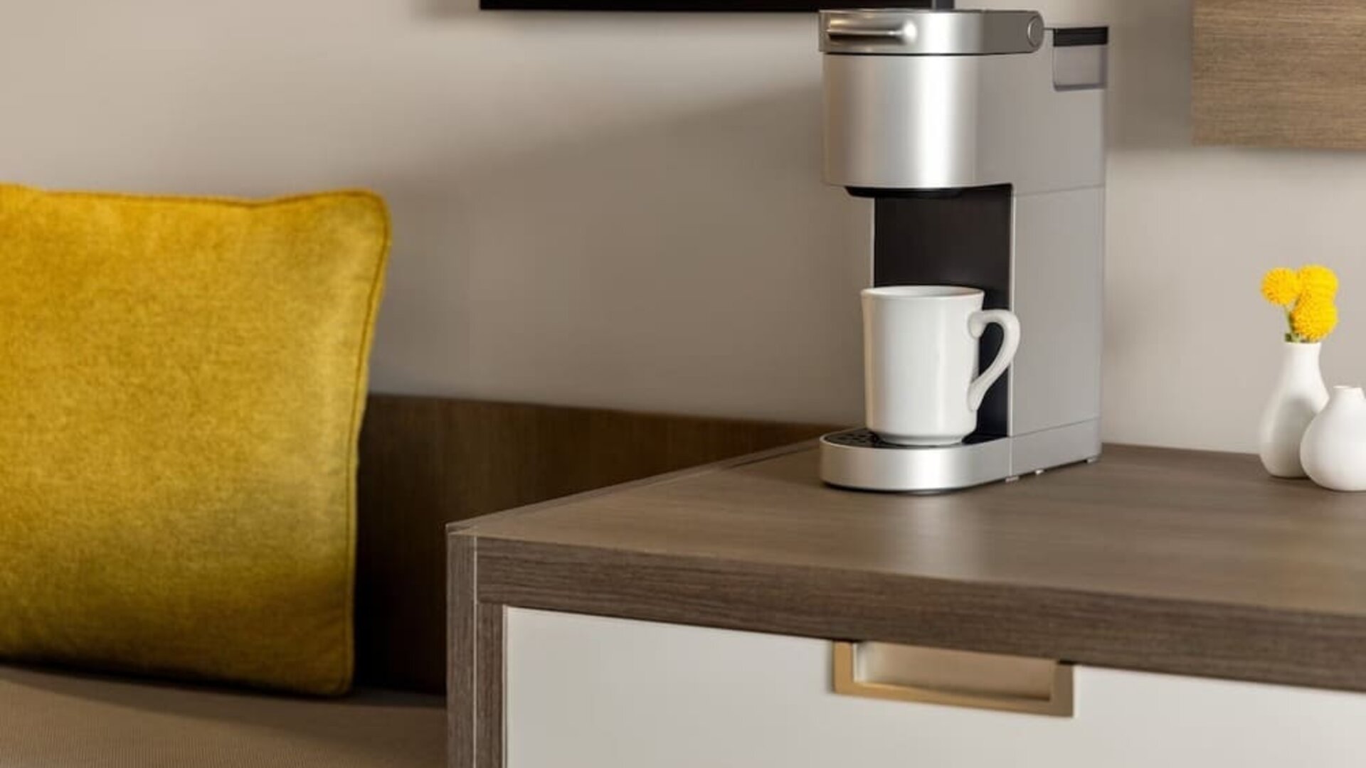 Coffee station at Crowne Plaza Saint John Harbour View By IHG.