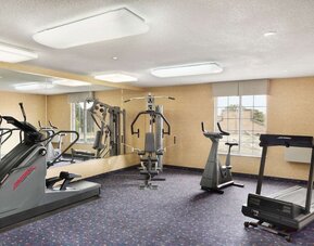 Fitness center at Days Inn By Wyndham Brantford.
