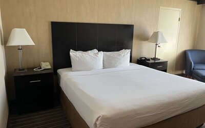 Day use room at Wyndham Garden Schaumburg Chicago Northwest.