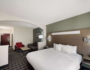 Day use room at Quality Inn & Suites Irving DFW Airport South.