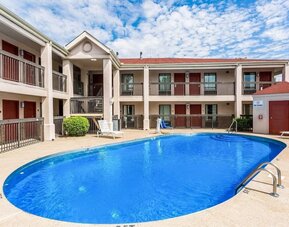 Outdoor pool at Econo Lodge Inn & Suites Murfreesboro Shopping District.