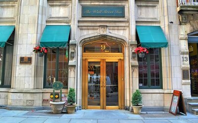 Hotel exterior at The Wall Street Inn.