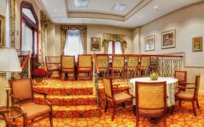 Dining room at The Wall Street Inn.