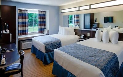 Day use room at WeStay Suites Belle Chasse.