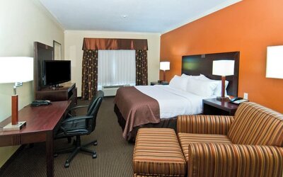 Day use room at Wyndham Lake Charles.