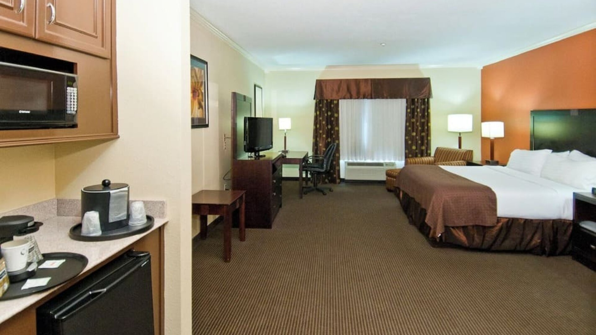 Day use room at Wyndham Lake Charles.