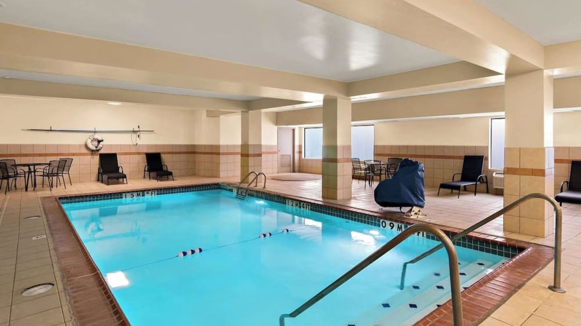 Indoor pool at Quality Inn Memphis Northeast Near I-40.