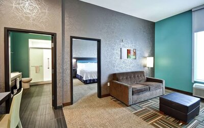 Day use room at Home2 Suites El Reno.