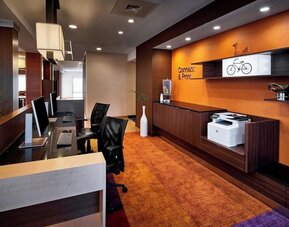 Work space at Fairfield Inn & Suites By Marriott Alexandria.