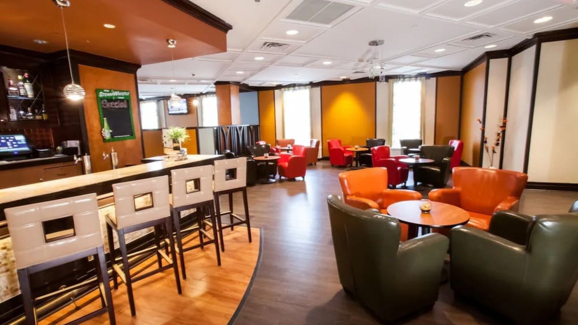 Hotel bar at Best Western Premier Toronto Airport Carlingview.