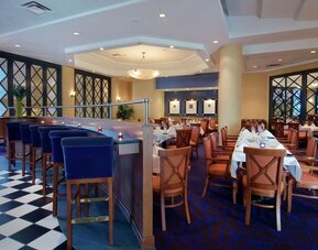Dining room at Hilton Atlanta Airport.