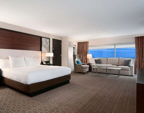 Day use room at Hilton Atlanta Airport.