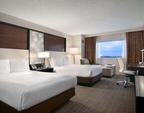 Day use room at Hilton Atlanta Airport.