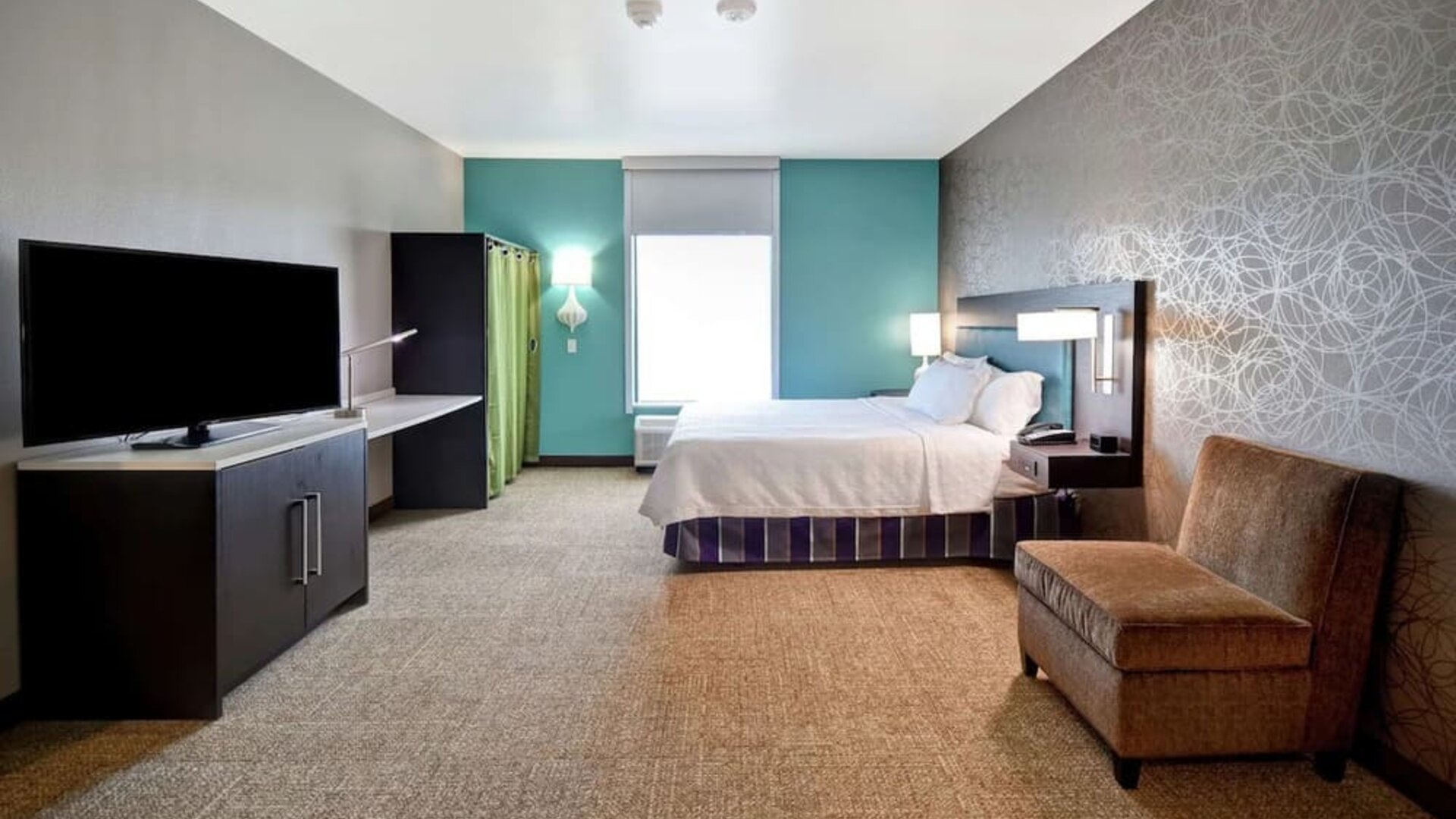 Day use room at Home2 Suites By Hilton El Reno.