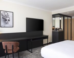 Day use room at Hilton Dusseldorf.