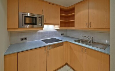 Kitchen at Hilton Dusseldorf.