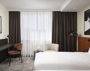 Day use room at Hilton Dusseldorf.