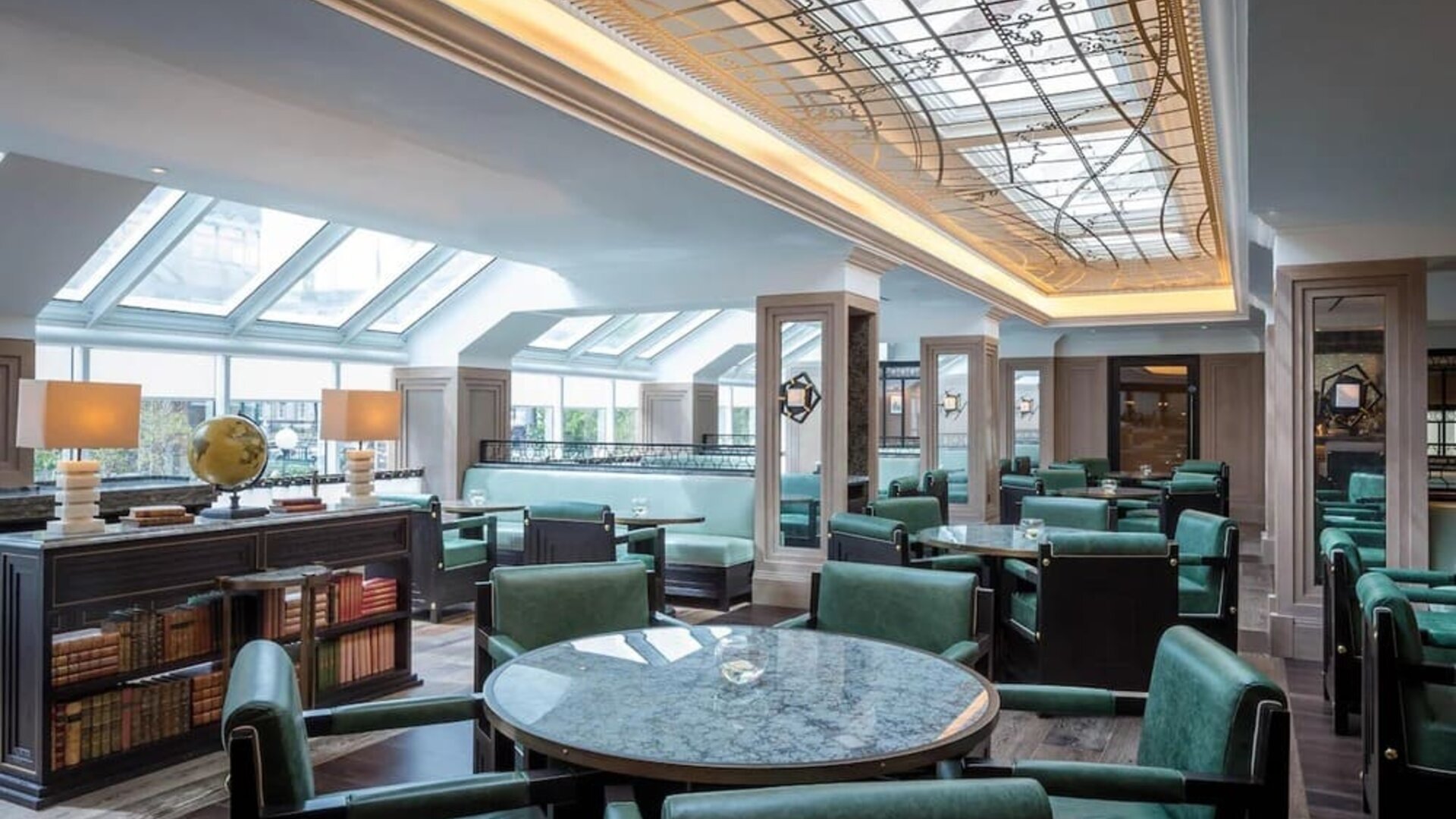 Dining room at Conrad Dublin.