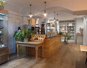 Snack bar at Conrad Dublin.