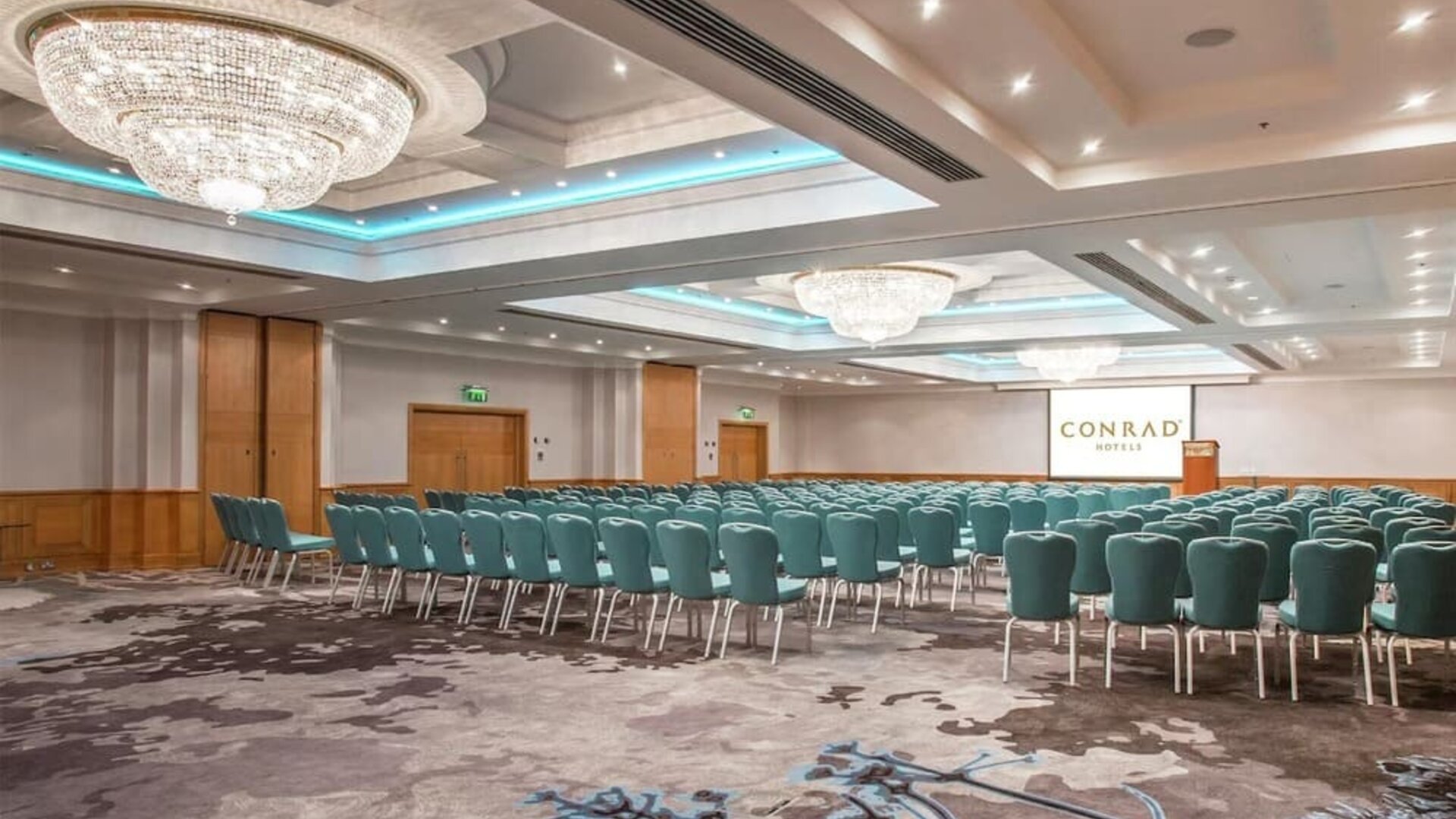 Meeting room at Conrad Dublin.