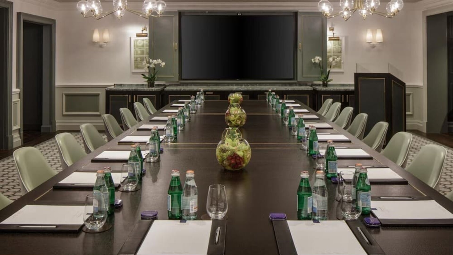 Meeting room at Conrad Dublin.