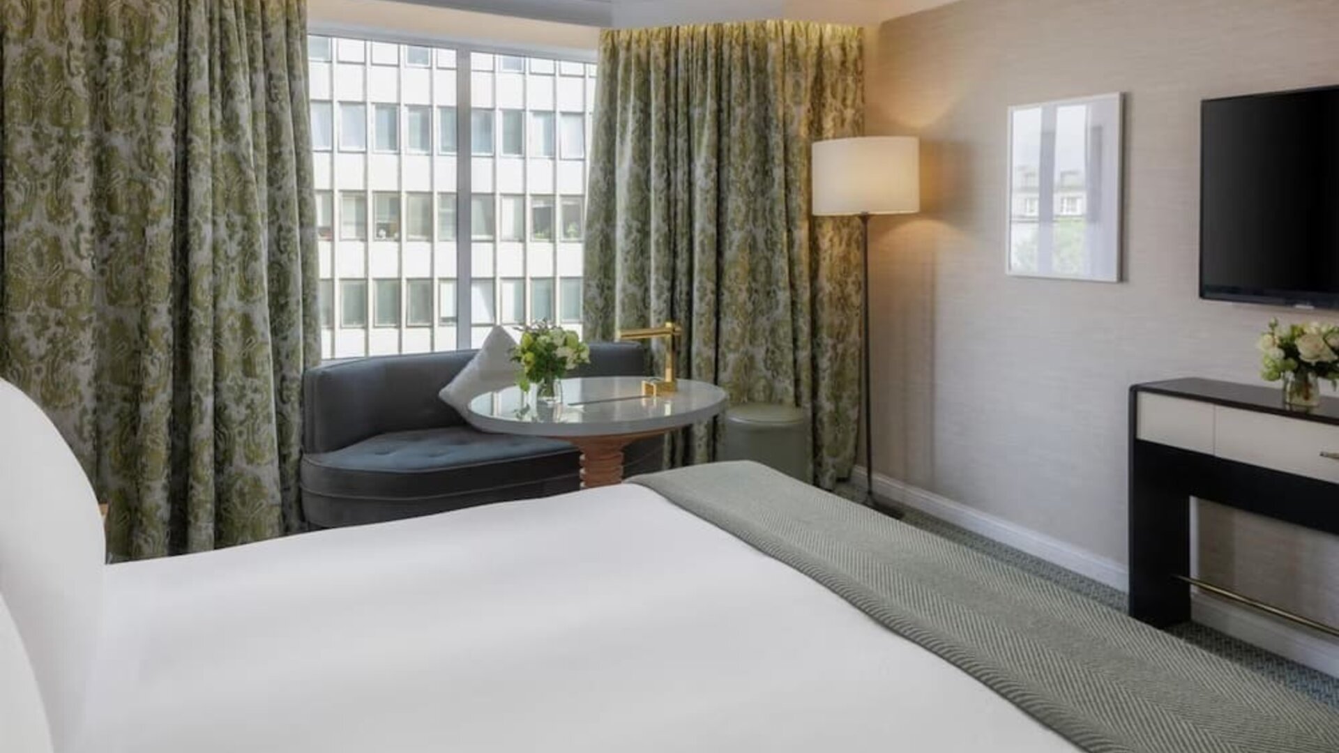 Day use room at Conrad Dublin.