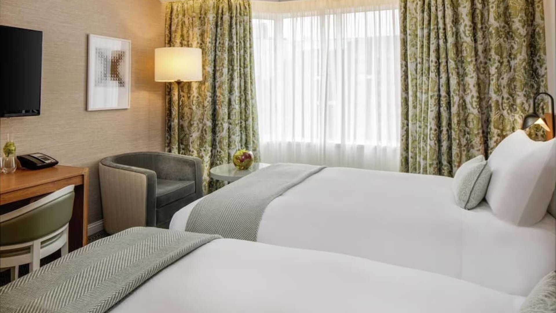 Day use room at Conrad Dublin.