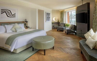 Day use room at Conrad Dublin.