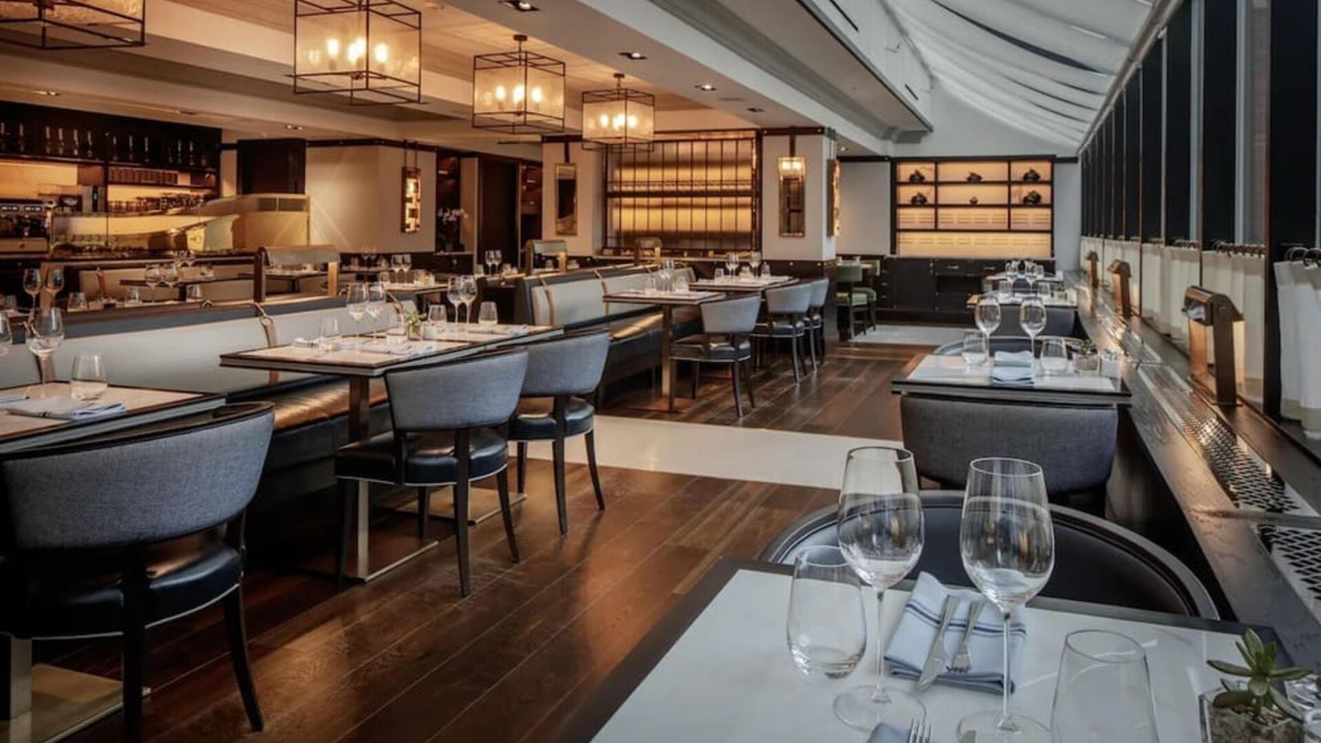 Dining room at Conrad Dublin.