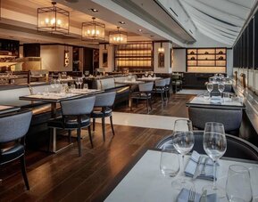 Dining room at Conrad Dublin.