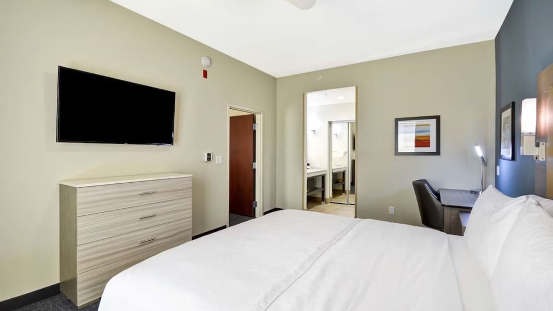 Day use room at Homewood Suites By Hilton Orlando Theme Parks.