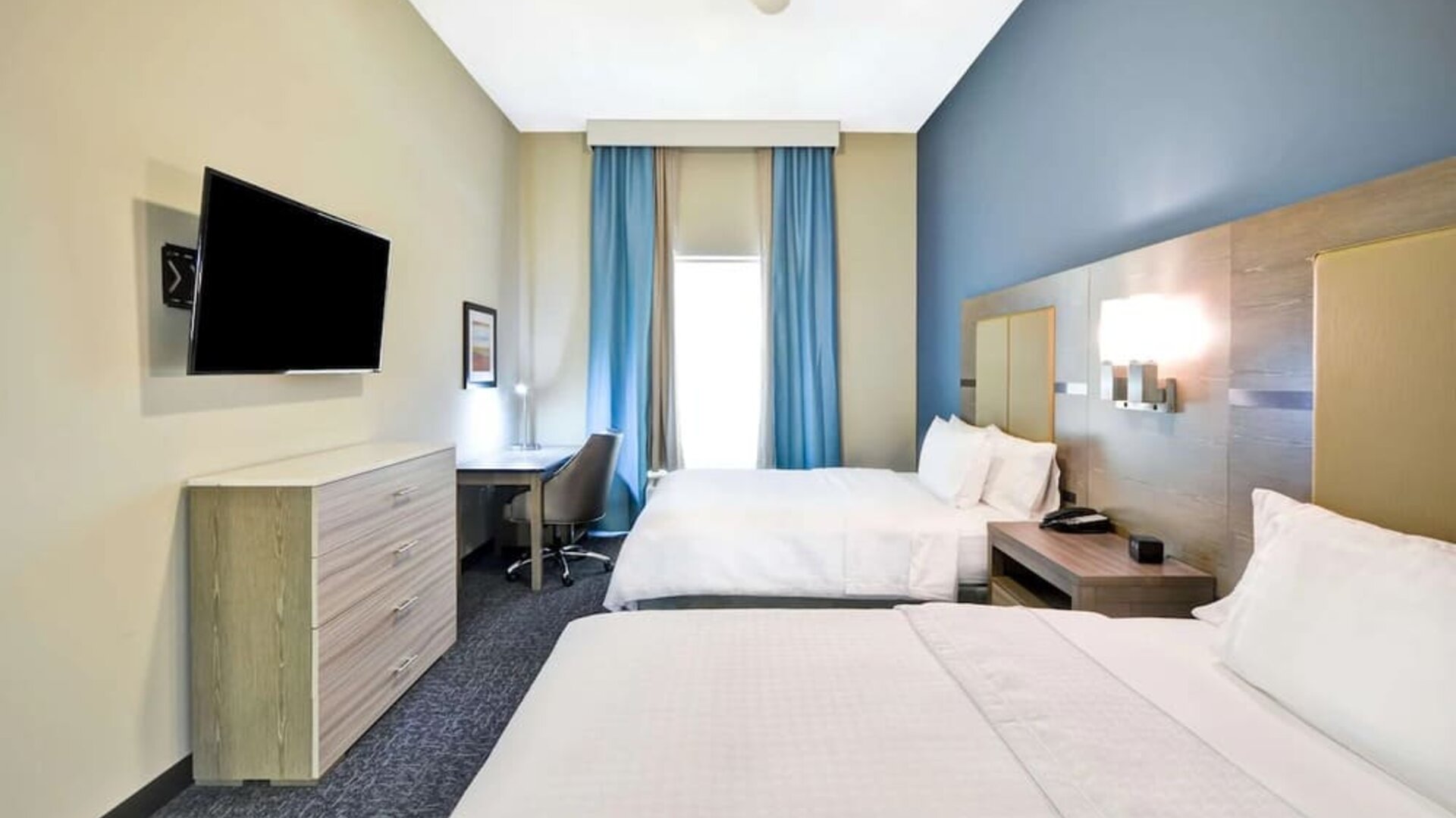 Day use room at Homewood Suites By Hilton Orlando Theme Parks.
