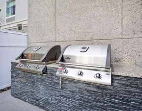 Barbeque grill at Homewood Suites By Hilton Orlando Theme Parks.