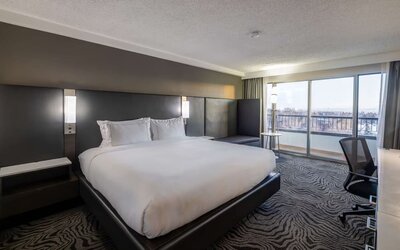 Day use room at DoubleTree By Hilton Calgary North.