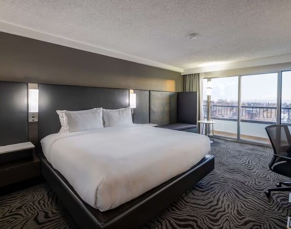 Day use room at DoubleTree By Hilton Calgary North.