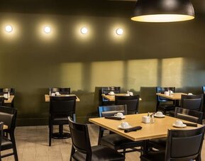 Dining room at DoubleTree By Hilton Calgary North.