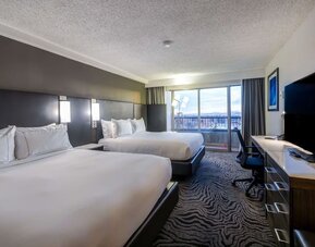 Day use room at DoubleTree By Hilton Calgary North.