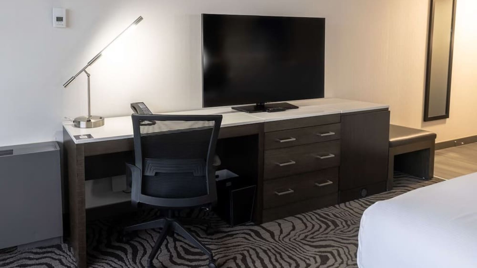 Day use room at DoubleTree By Hilton Calgary North.