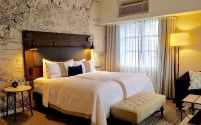 Day use room at Envision Hotel Boston-Everett.