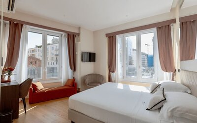 Day room at AH – Fashion District.