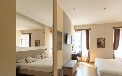 Day room at AH – Fashion District.