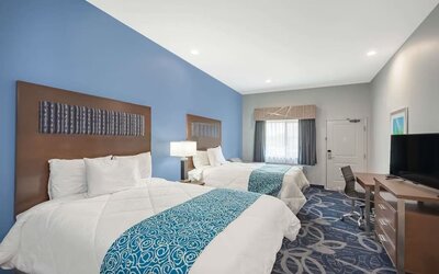 Day use room at Baymont By Wyndham Houston Hobby Airport.