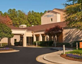 Hotel exterior at Sonesta Select Raleigh Durham Airport Morrisville.