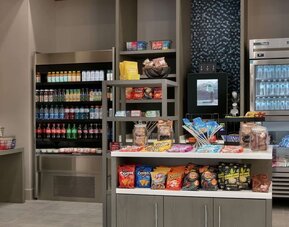 Snack bar at Embassy Suites By Hilton Atlanta Midtown.